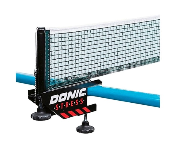 Сетка для настольного тенниса Donic STRESS, чёрный с зелёным – фото