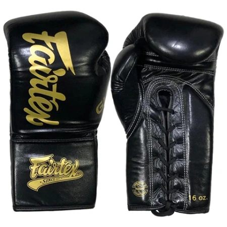 Перчатки для кикбоксинга Fairtex BGLG1 GLORY KICKBOXING, чёрный – фото