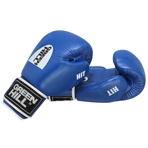 Перчатки для тайского бокса Green Hill HIT BGH-2257, тренировочные, синий – фото