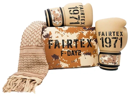 Боксерские перчатки Fairtex BGV25 F-DAY 2, в подарочной упаковке – фото