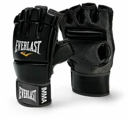 Перчатки для ММА и кикбоксинга Everlast MMA Kickboxing, чёрный – фото