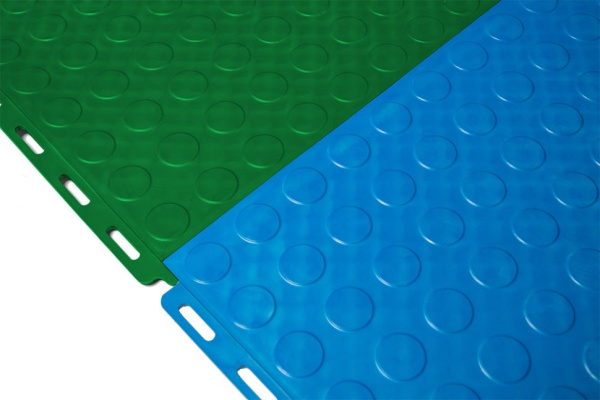 Плитка ПВХ Standart Fix, 6 мм, 500*500, зелёный