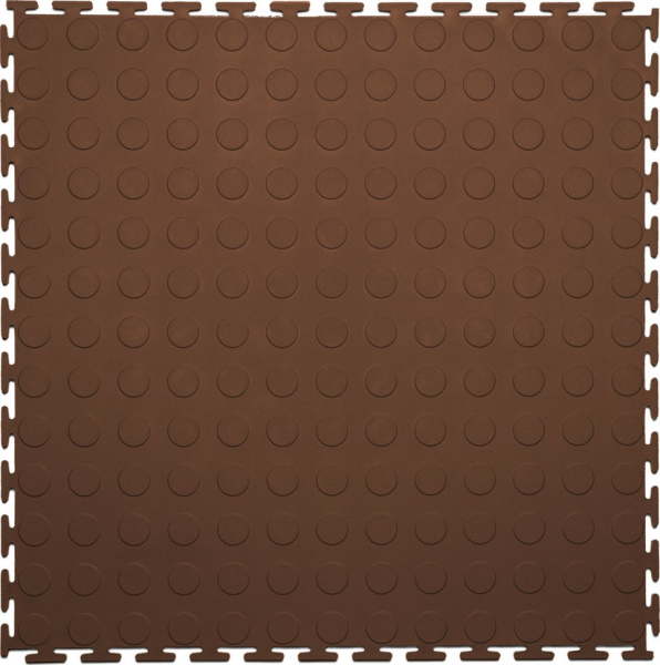 Плитка ПВХ Standart Prom, 5 мм, 500*500, коричневый