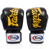 Боксерские перчатки Fairtex BGV19, тренировочные, чёрный – фото