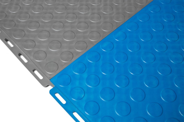 Плитка ПВХ Standart Fix, 6 мм, 500*500, серый