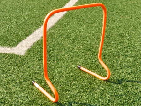 Барьер тренировочный футбольный FT-M50, 45 х 49 см, оранжевый – фото