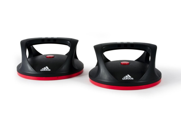 Упоры для отжиманий Adidas ADAC-11401, поворотные, пара – фото