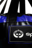 Боксерский мешок SportPanda 100 см, диаметр 50 см, вес 50 кг, синий / черный