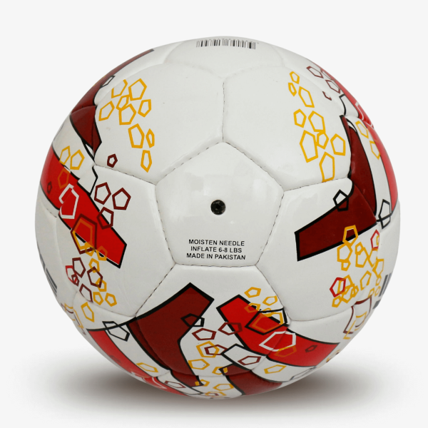 Мяч футбольный INGAME COMPETITION IFB-102, №5, бело-красный – фото