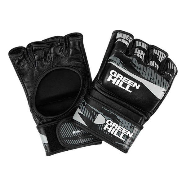 Перчатки для MMA Green Hill MMA-10351, тренировочные, чёрно-серый – фото