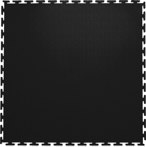 Плитка ПВХ Standart Terra, 500*500, чёрный – фото