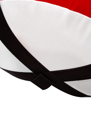 Боксерский мешок SportPanda 150 см, диаметр 55 см, вес 100 кг, красный / серый