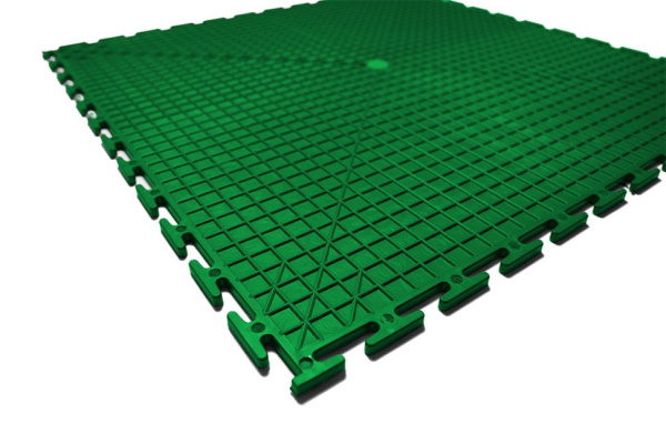 Плитка ПВХ Standart Prom, 5 мм, 500*500, зелёный