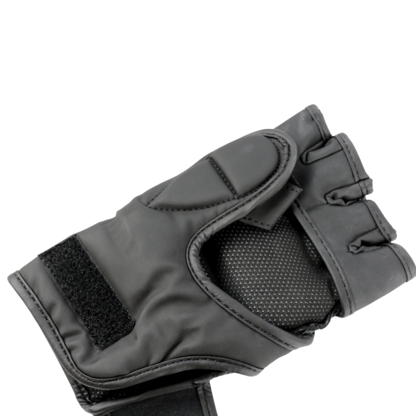 Перчатки для ММА Boybo B-series, тренировочные, чёрно-оранжевый – фото