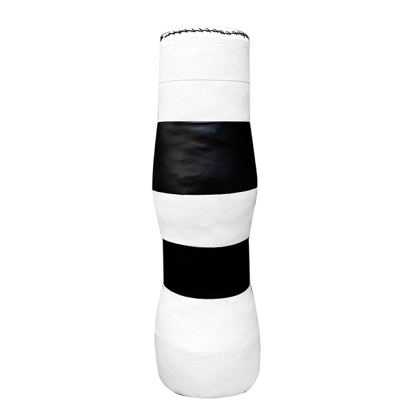 Груша-манекен для партера SportPanda, 120 см, 25 кг, чёрно-белый