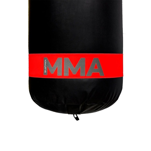  Боксерский мешок SportPanda 120 см, диаметр 31 см, вес 25 кг, красный