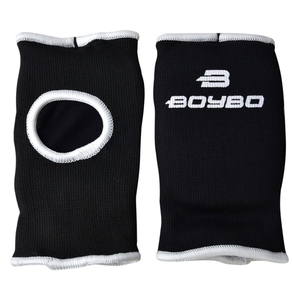 Накладки на руки для каратэ BoyBo BO130, хлопок, чёрный – фото