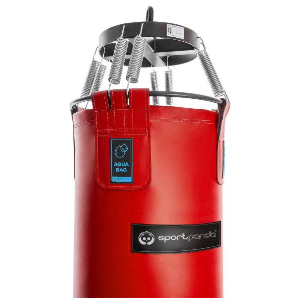 Водоналивной боксерский мешок «AQUA BAG» ПВХ, 180 см, диаметр 40 см, красный – фото