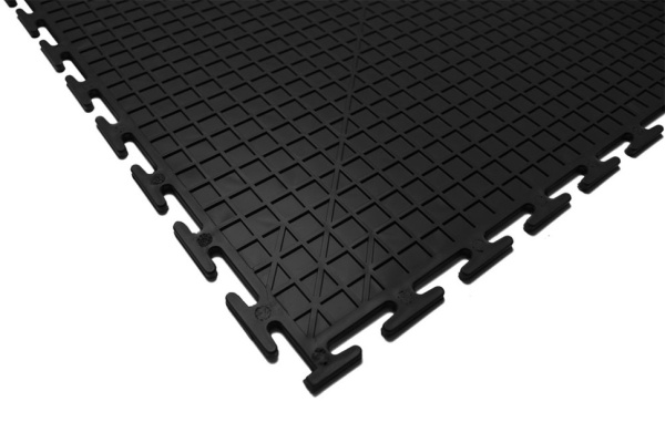 Плитка ПВХ Standart Modern, 500*500, чёрный – фото