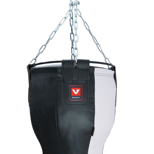 Мешок боксерский «Силуэт», апперкотный, ПВХ, 120 см, диаметр 40 см, 45 кг – фото
