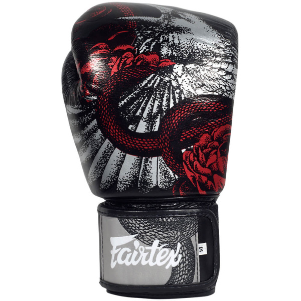 Боксерские перчатки Fairtex BGV24 Beauty of Survival, в подарочной упаковке – фото