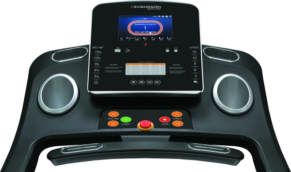 Беговая дорожка SVENSSON BODY LABS PHYSIOLINE TMX TOUCH, электрическая, для дома – фото