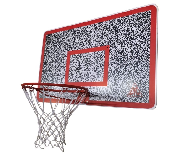 Баскетбольный щит с кольцом DFC BOARD50M, 50", МДФ – фото