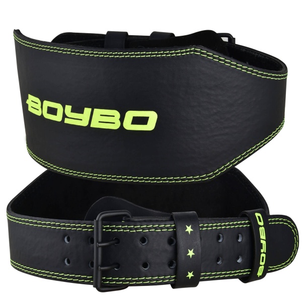 Пояс тяжелоатлетический BoyBo «Premium» BBW650, натуральная кожа – фото