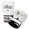 Снарядные перчатки Fairtex TGT7 Universal Bag Gloves Black, белый – фото