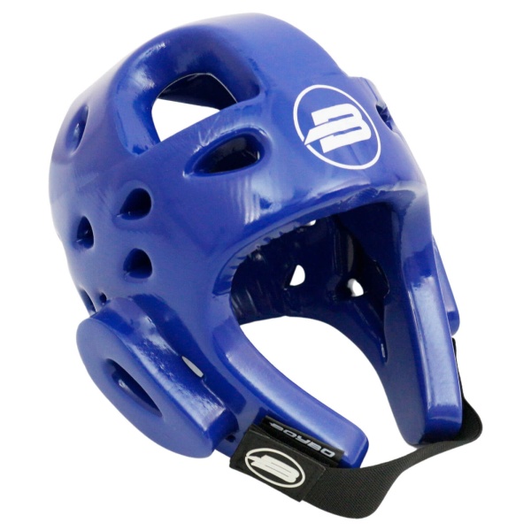 Шлем для тхэквандо BoyBo Premium BHT44, синий – фото
