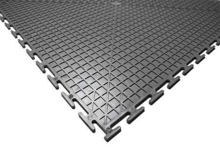 Плитка ПВХ Standart Grain, 9 мм, 500*500, серый