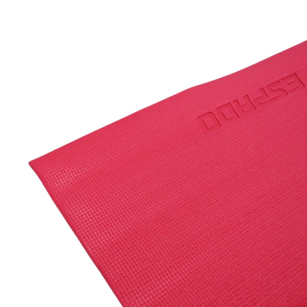 Коврик для йоги и фитнеса ESPADO ES2124-2, 3 мм, ПВХ, розовый (принт) – фото