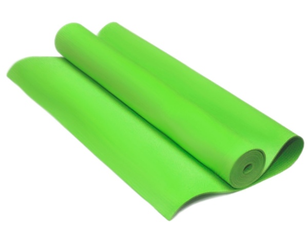 Коврик для фитнеса GO DO, 3 мм, EVA, зелёный – фото