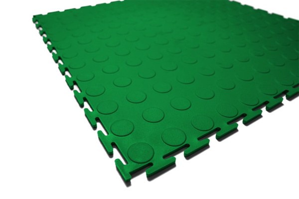 Плитка ПВХ Standart Prom, 5 мм, 500*500, зелёный