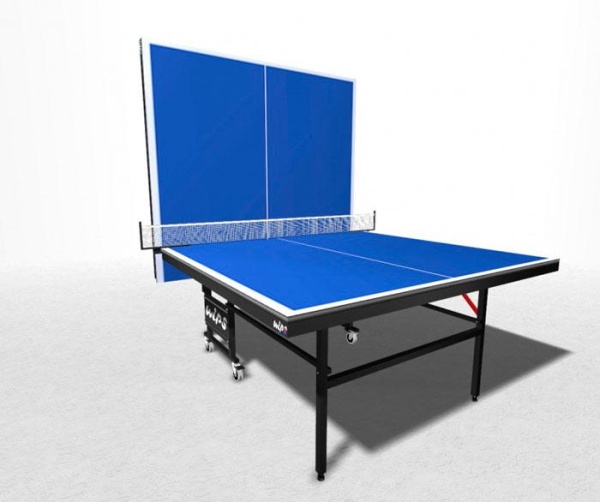 Профессиональный теннисный стол WIPS Master Roller, складной, на роликах, плита 25 мм – фото