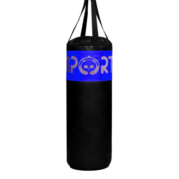 Детский боксерский мешок SportPanda 50 см, диаметр 29 см, 10 кг, синий