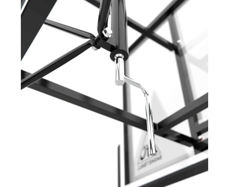 Баскетбольный щит с кольцом DFC BOARD48P, 48", пластик – фото