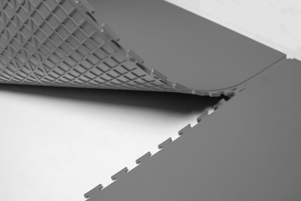 Плитка ПВХ Standart Profi, 5 мм, 500*500, серый