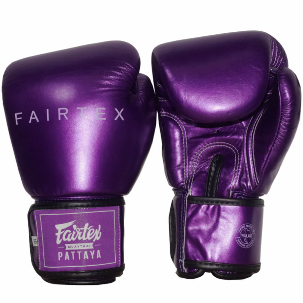 Боксерские перчатки Fairtex BGV22 Gloves 2020, профессиональные, фиолетовый – фото