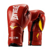 Боксерские перчатки Everlast Elite Pro, на липучке, тренировочные, красный – фото
