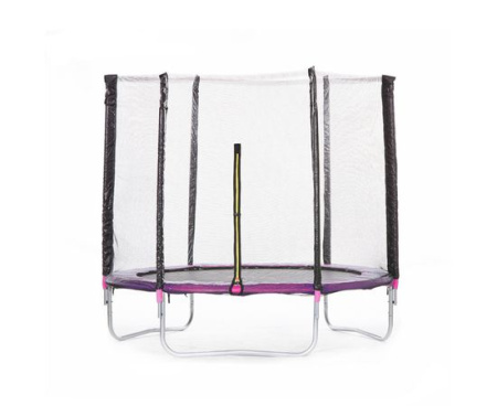 Батут DFC TRAMPOLINE TRIO 6FT розовый – фото