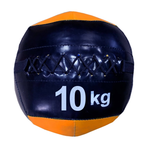 Медбол / медицинбол SportPanda, 10 кг, оранжевый