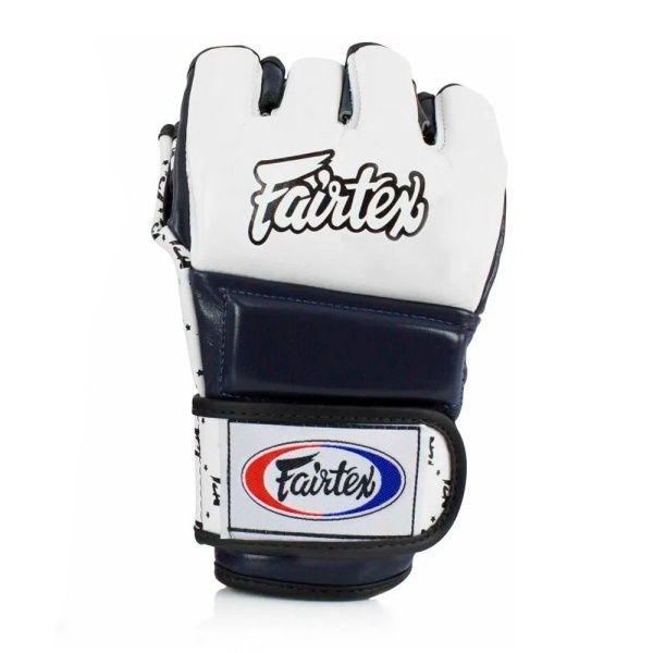 Перчатки для ММА и боевого самбо Fairtex FGV17 Fairtex, для соревнований, синий – фото