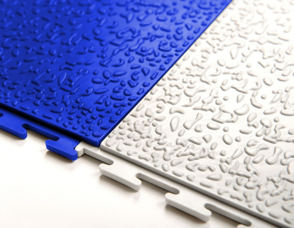 Плитка ПВХ Standart Text, 6 мм, 500*500, синий