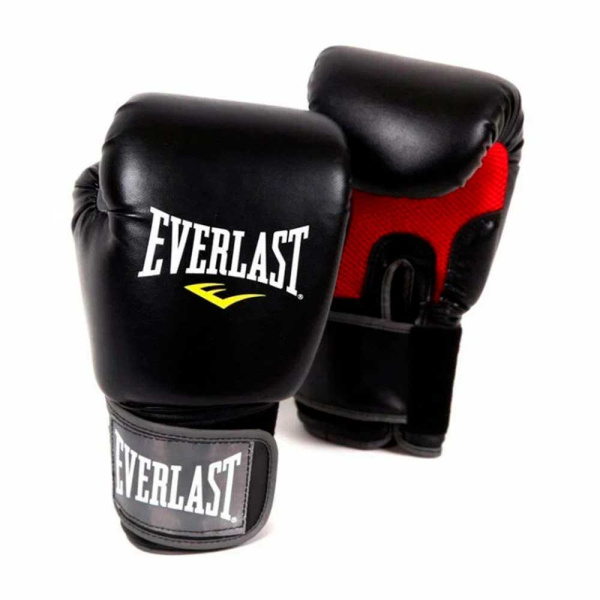 Перчатки для ММА Everlast Pro Style Muay Thai, тренировочные, чёрный – фото