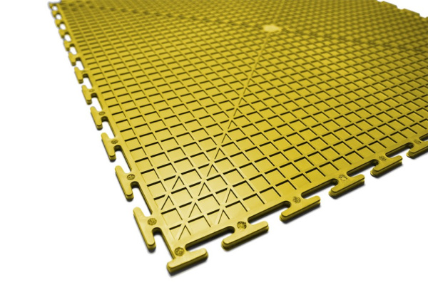 Плитка ПВХ Standart Max,5 мм, 500*500, жёлтый