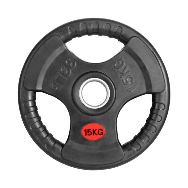 Диск 51 мм. обрезиненный 15 кг. VictoryFit VF-S511500 – фото