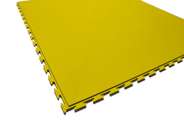 Плитка ПВХ Standart Profi, 5 мм, 500*500, жёлтый