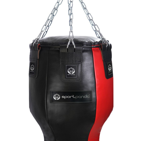 Мешок боксерский «Апперкот», натуральная кожа, 150 см, диаметр 50 см, 65-70 кг – фото