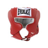 Шлем боксерский Everlast USA Boxing Cheek с защитой щек, для соревнований, красный, L, красный